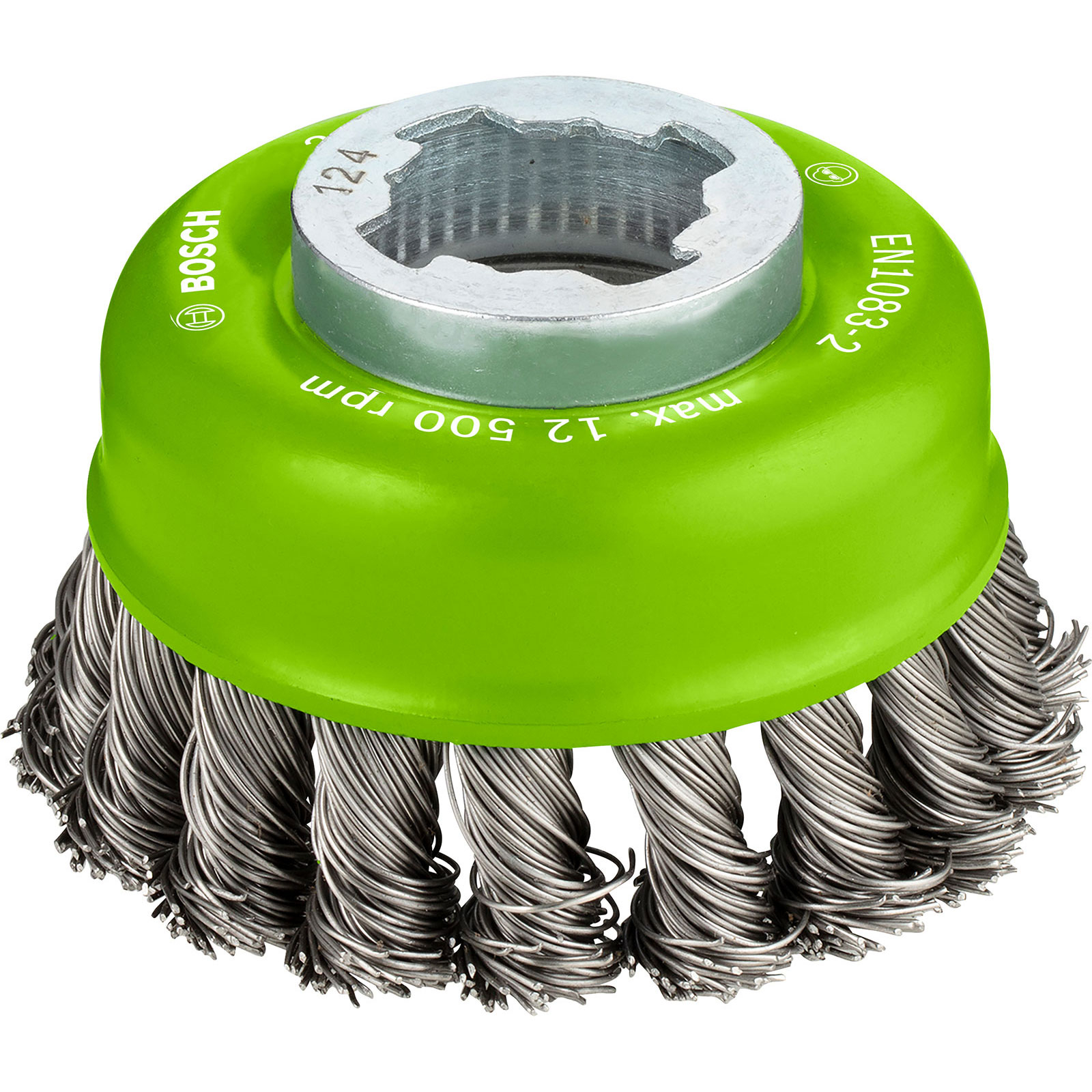Brosse métallique Bosch PRO en acier inoxydable heavy X-Lock, 75 x 0,5 mm