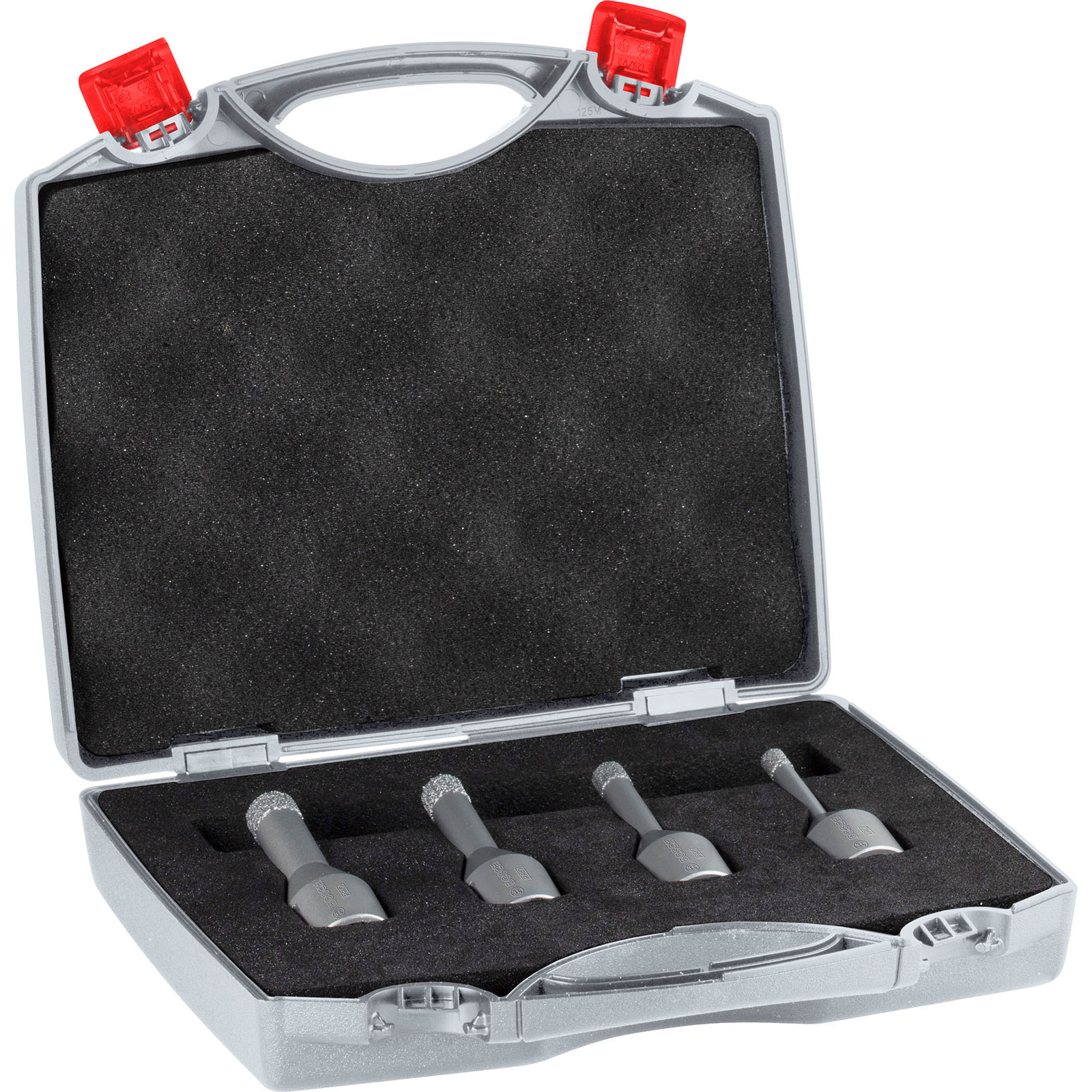Set de forets diamantés Bosch Dry Speed, 4 pièces, 6 - 12 mm, longueur de travail 30 mm — lot de 4 pièces