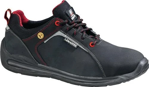 Chaussure de sécurité Lemaitre Super X Low taille 45 noir S3 SRC ESD en nubuck
