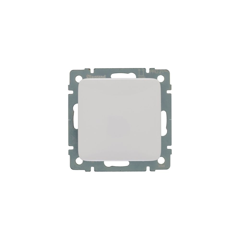 Plaque de finition Creo Legrand, plastique, blanc ultra, 776278
