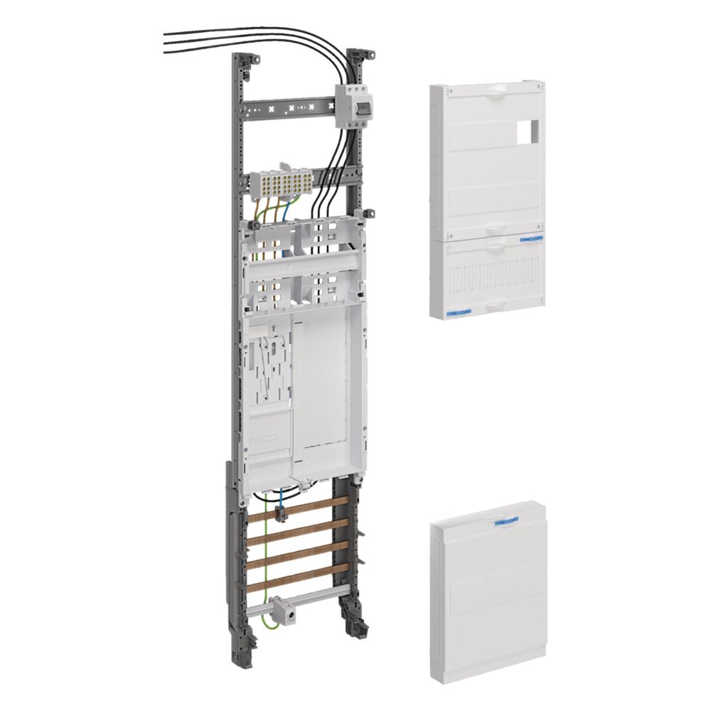 Champ complet Hager univers Z, BKE-I, H 1050mm, 10mm², protection PV/Kaskade, 1 ZP