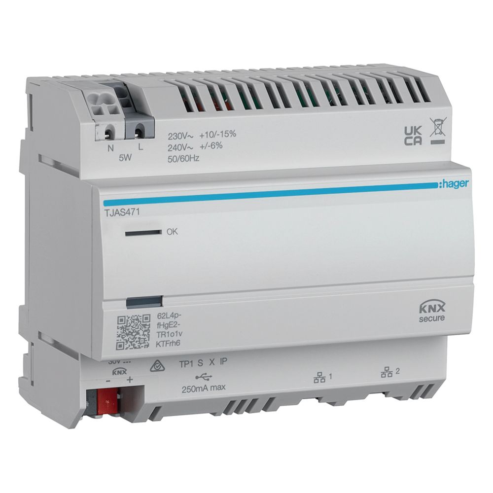 Hager domovea plus - Serveur de visualisation avec KNX easy, IoT et norme Matter