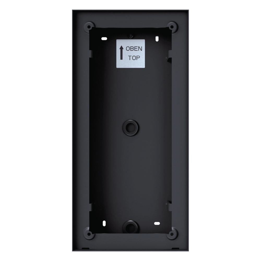 Boîtier encastré Hager pour interphone mono 2/3/4 touches 319x154x42,5 mm