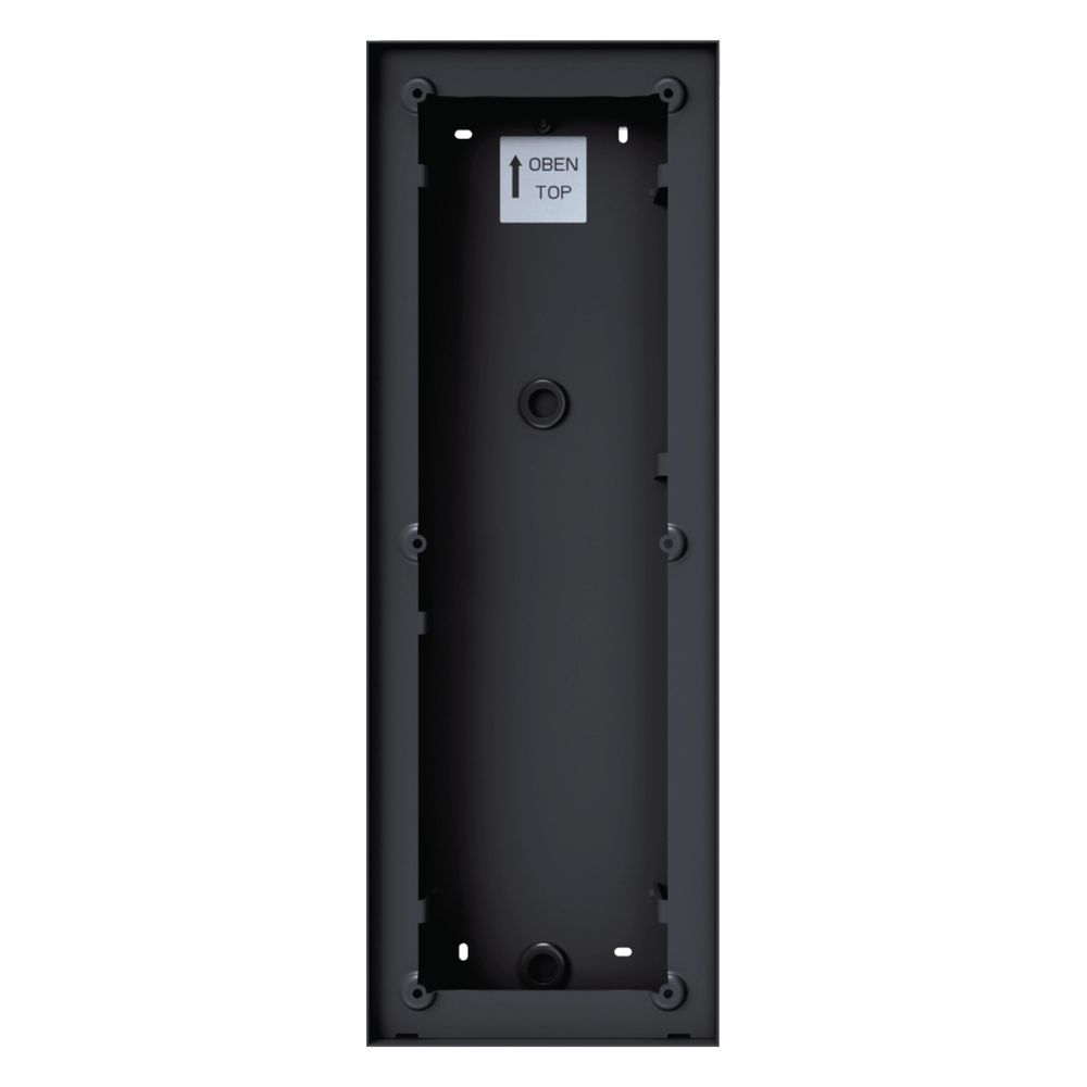 Boîtier encastré Hager pour interphone mono 6/8 touches 439x154x42,5 mm