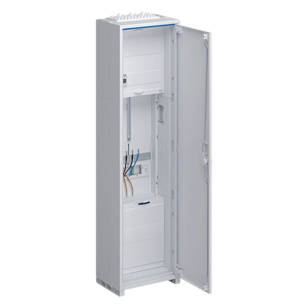 Armoire complète Hager universZ 1100x300x205 mm, 1 emplacement compteur SK II, IP44, 1 compartiment
