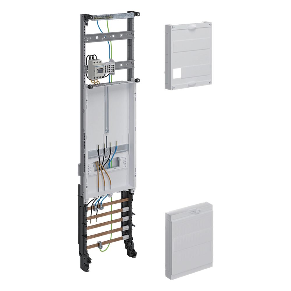 Champ complet Hager universZ 1050 mm 1 emplacement compteur 1 champ NRW, SH, MV, N-sachsen, EON-Mitte