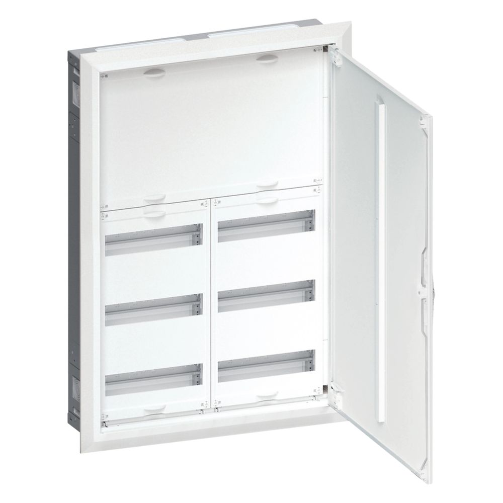 Tableau de répartition de champ Hager UP 72PLE, avec joint (150 mm), IP30, SKII, niche 807x565x115 mm