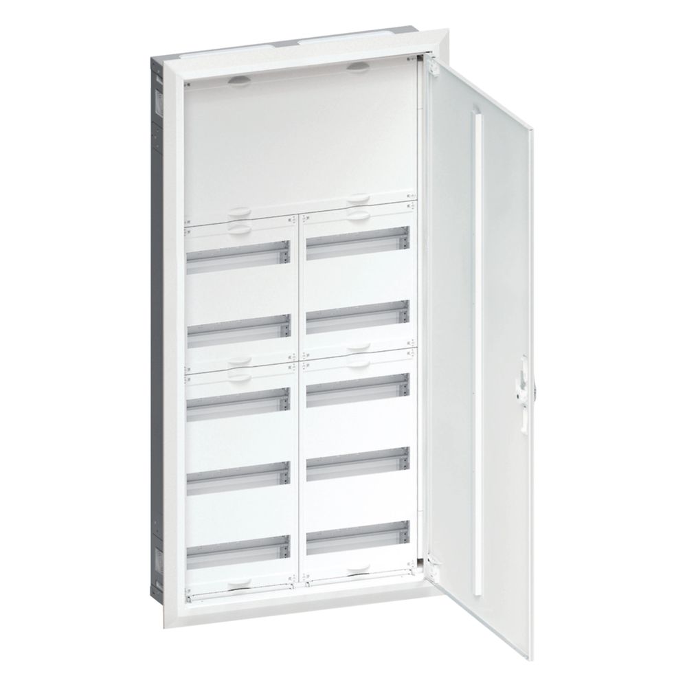 Armoire de distribution encastrée Hager, IP30, SKII, 140 modules avec couvercle, niche 1107x565x115 mm