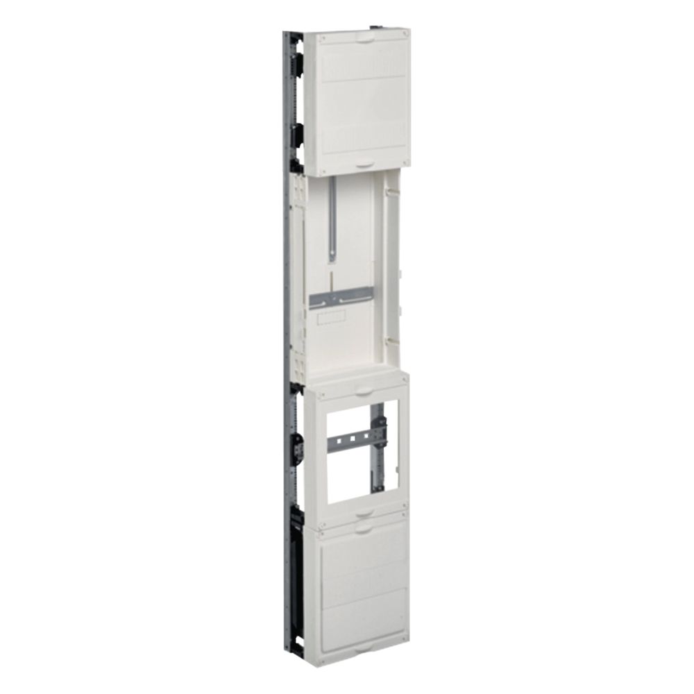 Panneau de mesure universN Hager, 1 ZP, NAR Sas-40mm, WzR-150mm, RfZ-300mm, hauteur 1350 mm