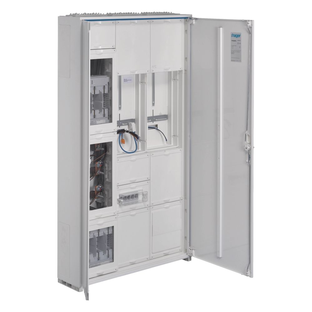 Armoire de transformateurs et de mesure universN Hager, 1400x800x205mm, NAR NH2-SU, AAR NH2-SU, APZ, test 22 pôles