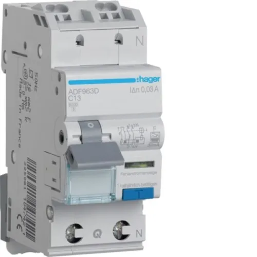 Hager Disjoncteur différentiel ADF963D