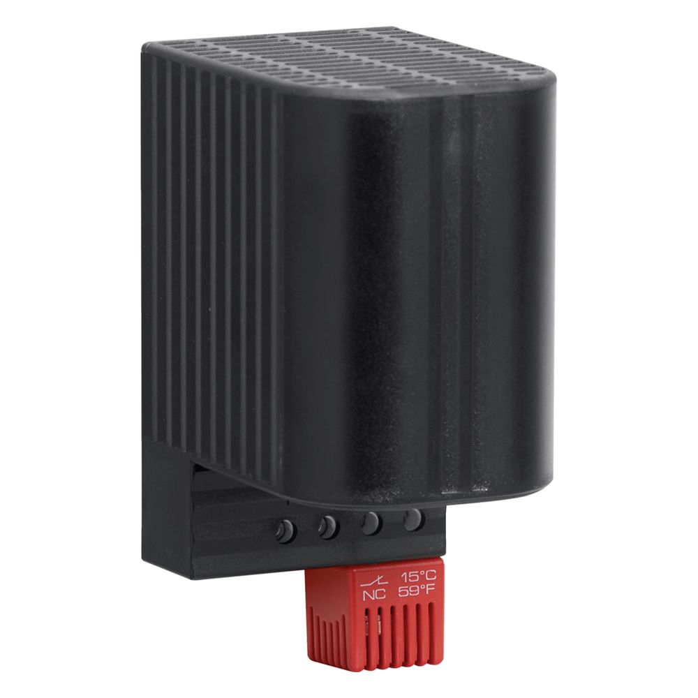 Hager chauffage d'armoire électrique, accessoire, 120 - 240 VAC, 50 W, contrôlé par thermostat