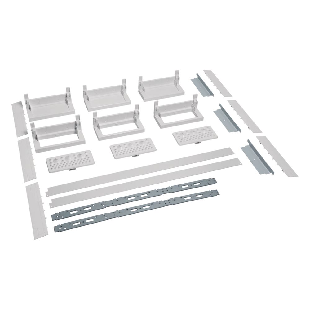 Kit de fixation Hager KVS pour champ d'encastrement ZAL207, avec bride à membrane