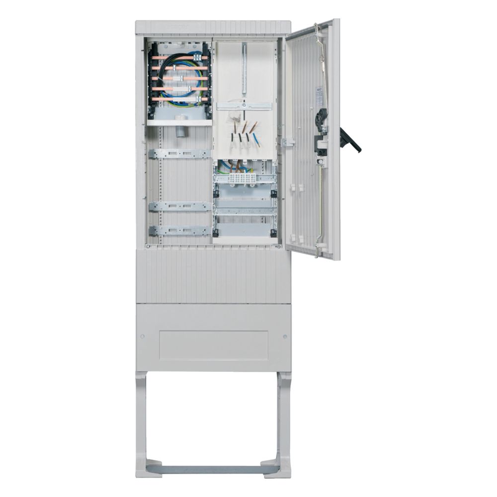 Colonne de raccordement de compteur Hager 175 univers Z, classe de protection IP44, II, 1 emplacement de compteur, 5 pôles