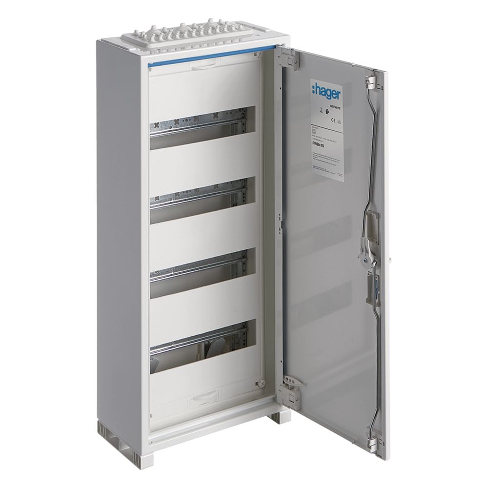 Hager distributeur de puissance en saillie, 650x300x161, universel, IP44, SKII, 48PLE, QuickConnect