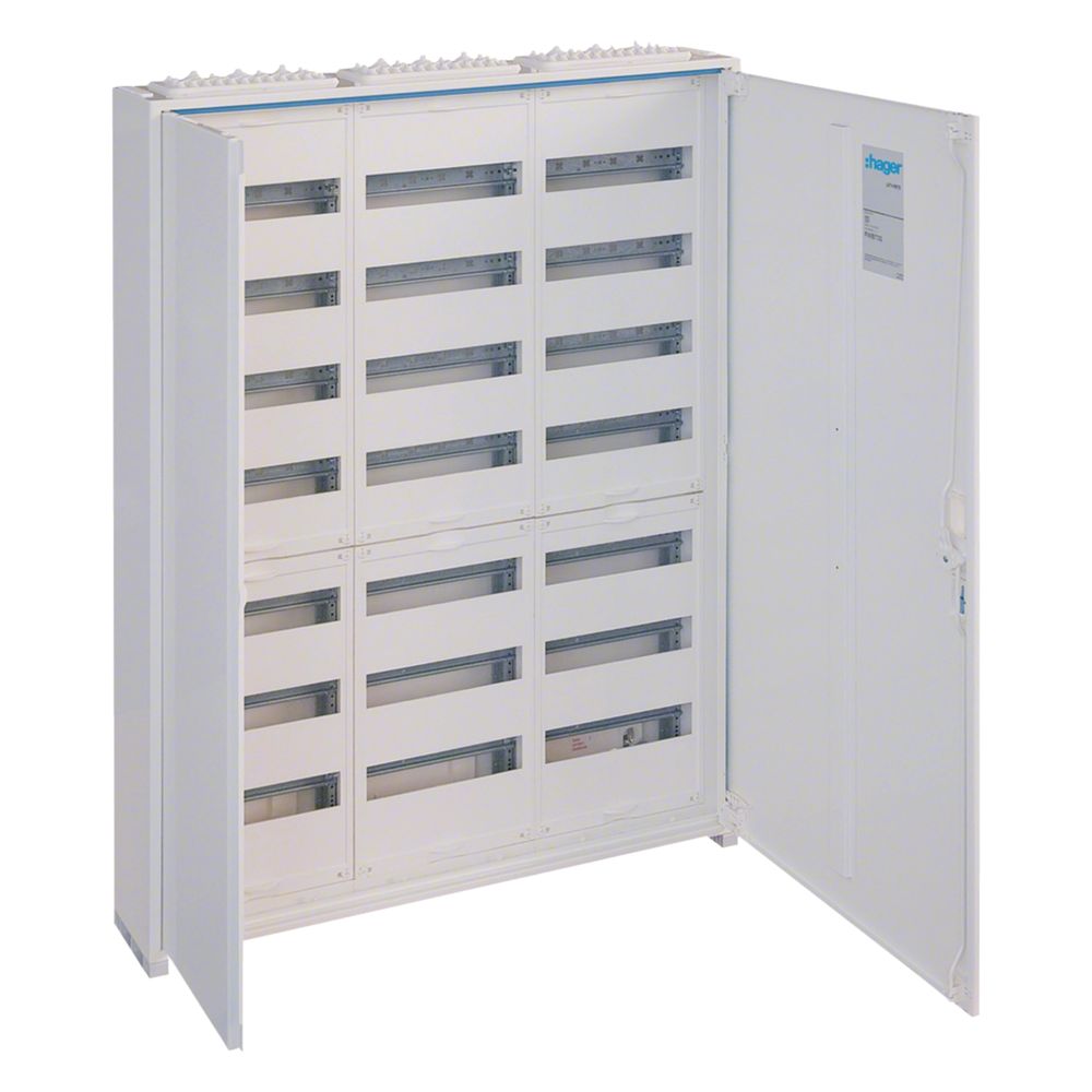 Hager distributeur de champ en saillie, universel, IP44, SKII, 252PLE, 1100x800x161mm, QuickConnect