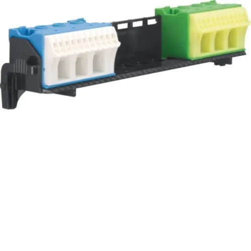 Borne Hager PE/N avec support FZ381