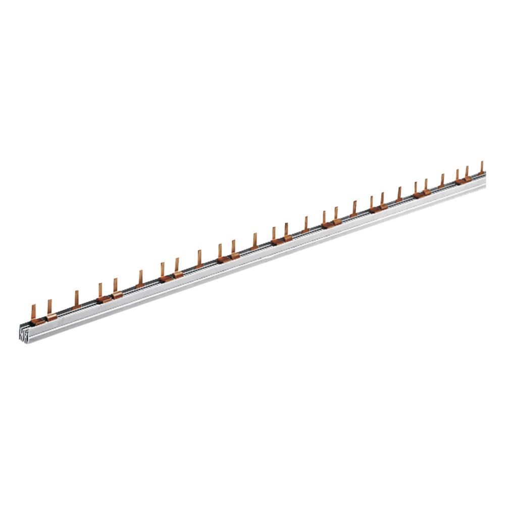 Barrette de phase 3 pôles Hager avec connexion par broches 10 mm² 63 A 39 modules