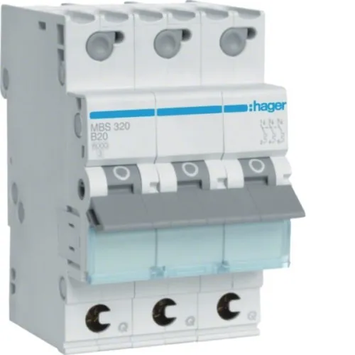 Disjoncteur différentiel Hager MBS320