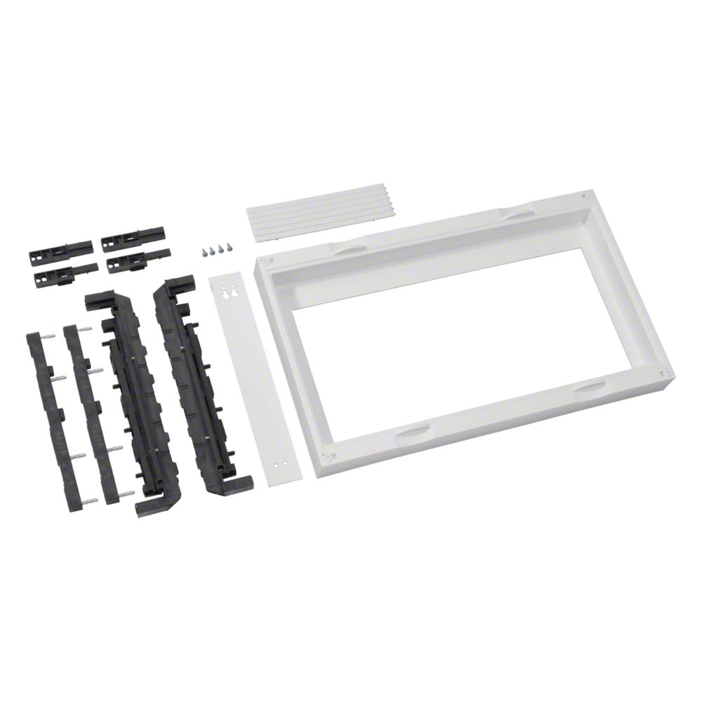 Bloc de barrette universelle Hager, 300x500 mm, pour fusible D, système de barrettes 60 mm horiz.