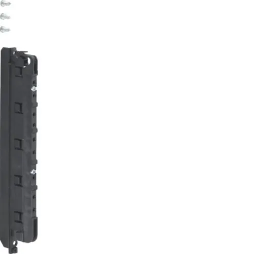 Support de barrette de distribution Hager UZ45S4 droit