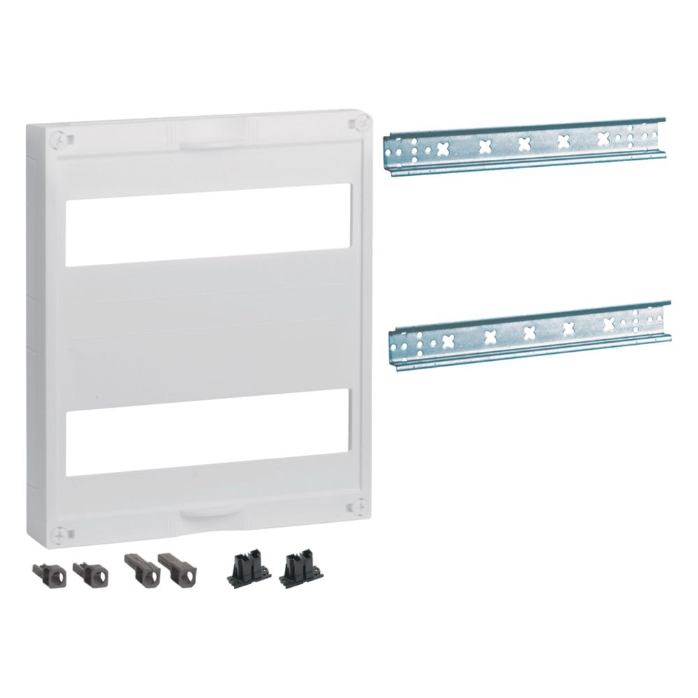 Kit univers N Hager, 300x250 mm, pour appareils modulaires en montage horizontal, 2x12 PLE