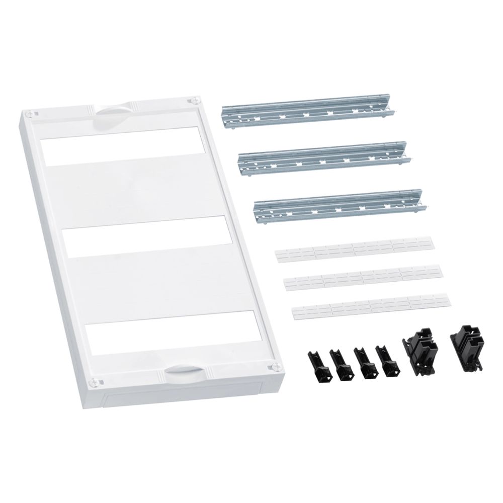 Hager Kit universN, 450x250 mm, pour appareils modulaires en montage horizontal, 3x12 PLE