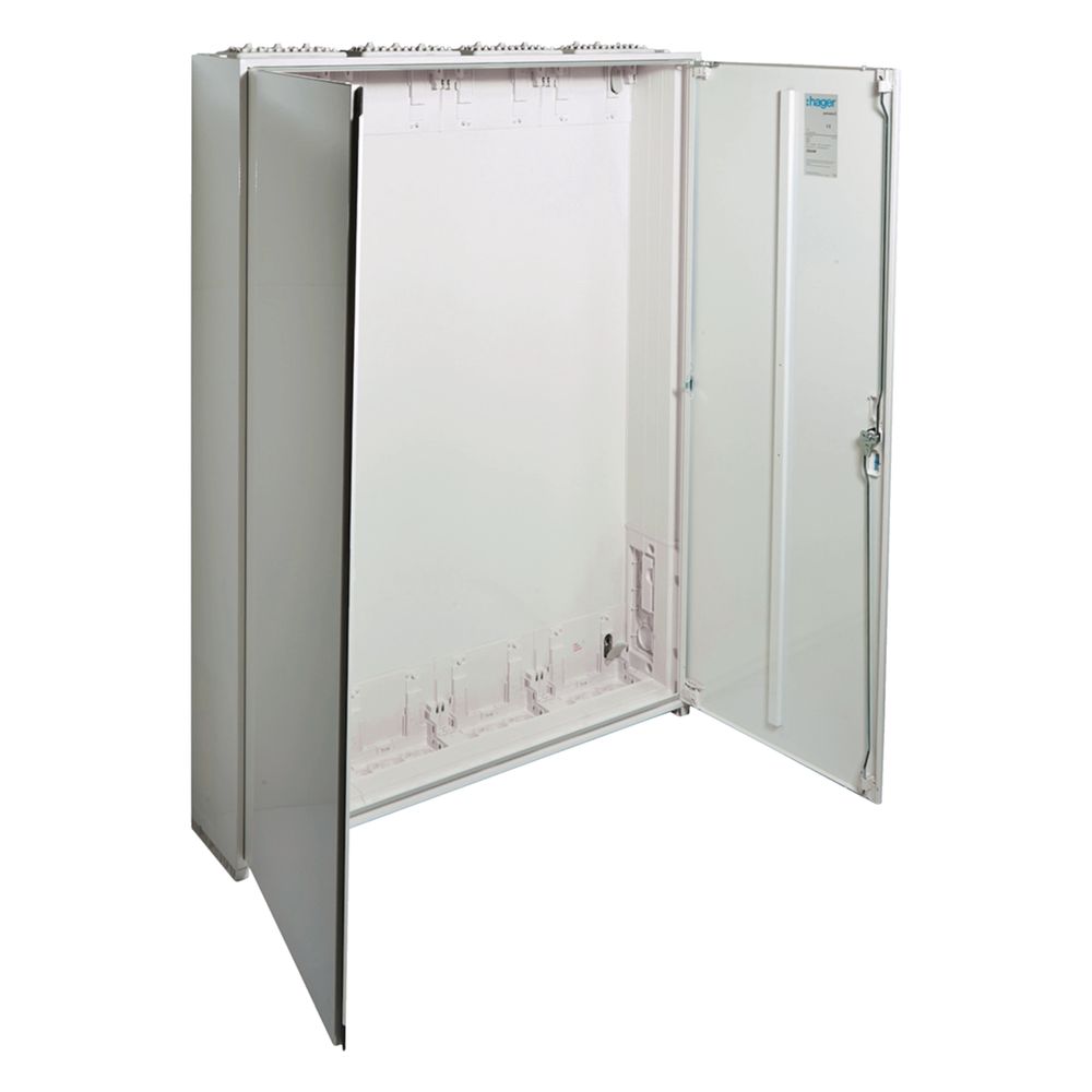 Armoire de comptage Hager, univers Z, 1400x1050x205 mm, classe de protection II, 432 unités de place