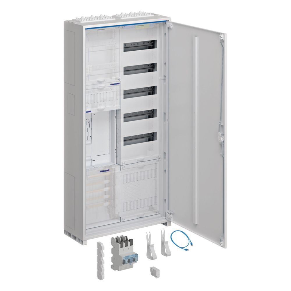 Armoire électrique complète Hager universelle Z 1ZP RES BKE-I VT5 APZ SLS 63A, ESA, 1100x550x205 mm, IP44