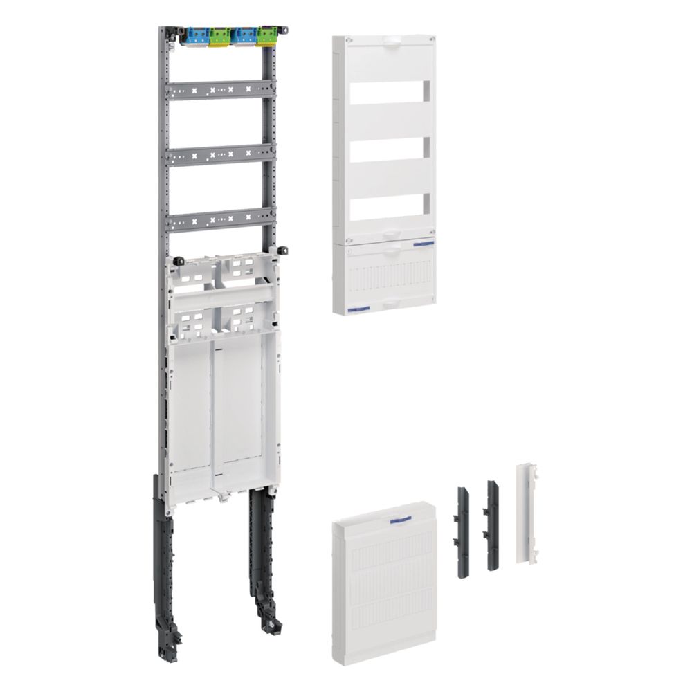 hager Kit d'encastrement, eHZ, hauteur 1200mm, 1 champ, pour jeux de barres