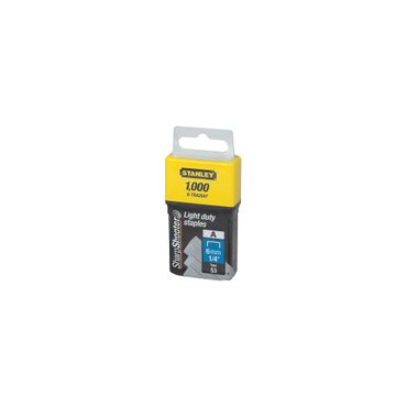 Stanley Agrafes type A 10 mm 1000 pièces — lot de 1000 pièces