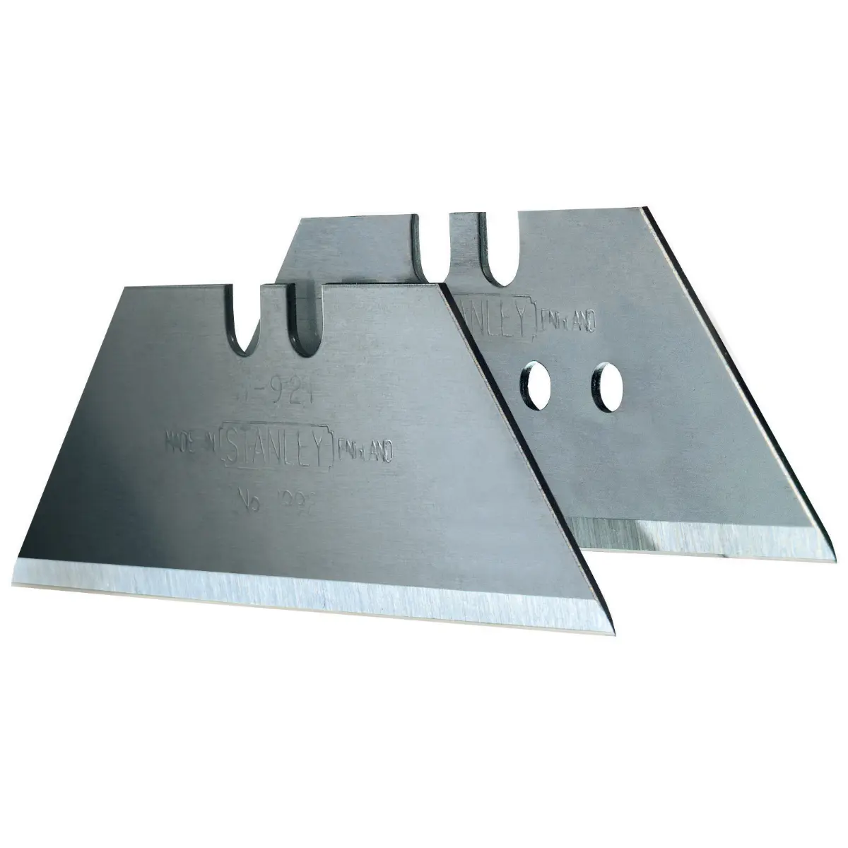 Lames trapézoïdales Stanley 1992 à perforation, 100 pièces en 10 distributeurs de 10 pièces — lot de 100 pièces