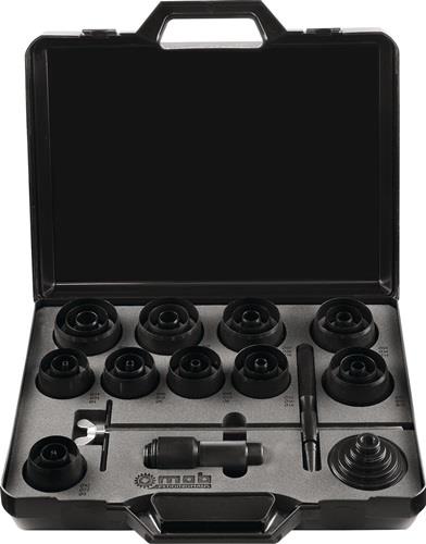 Jeu de poinçons à trous Patent de Peddinghaus 33 pièces coffret plastique