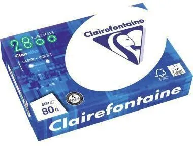 Clairefontaine Papier copieur DIN A4 80 g/m² 1 boîte = 500 feuilles