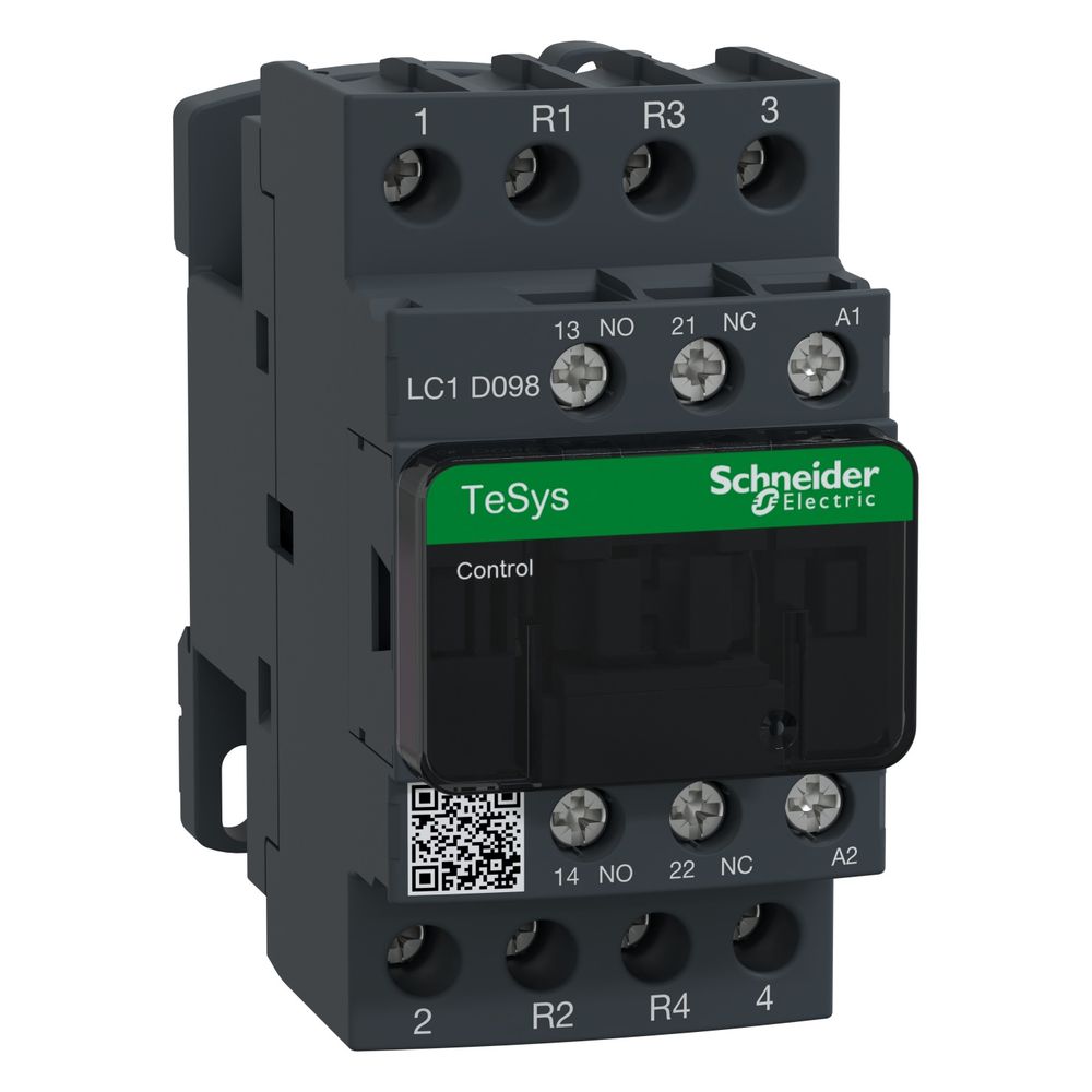 Contacteur TeSys Deca LC1D128P7 Schneider Electric, 25 A, 4 pôles, 230 V