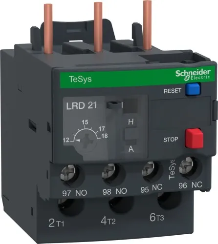 Relais de protection moteur Schneider Electric LRD21