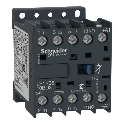 Contacteur de puissance TeSys LP1K0610BD3 Schneider Electric