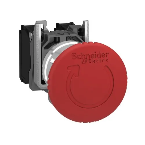 Bouton d'arrêt d'urgence Schneider Electric XB4BS8444
