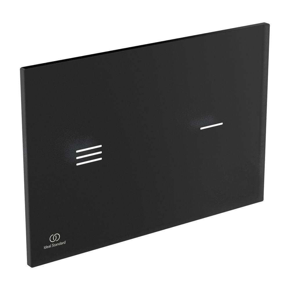 Plaque de commande tactile NT1 Symfo Ideal Standard, noir