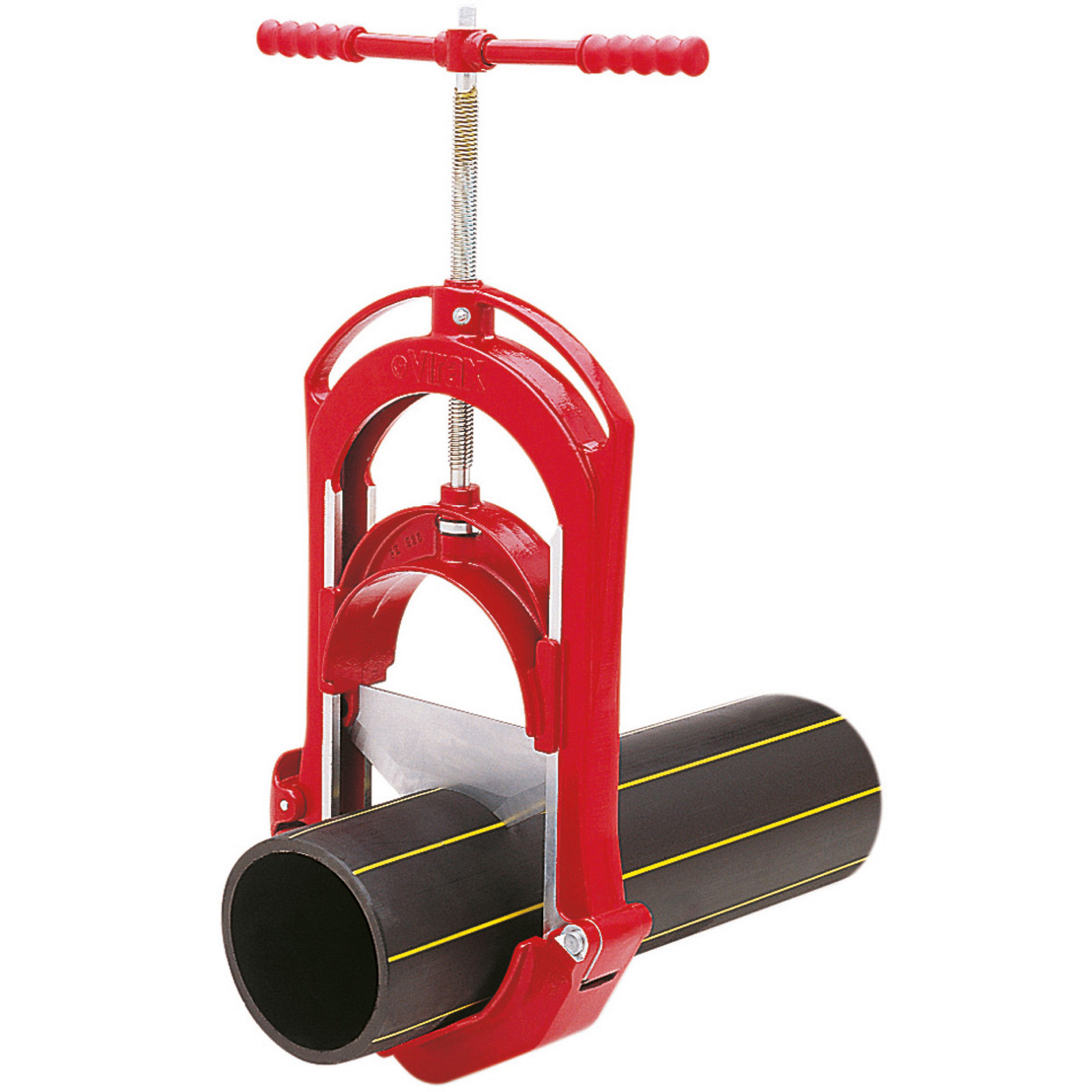 Coupe-tube guillotine VIRAX pour PEHD 225 mm - 211522