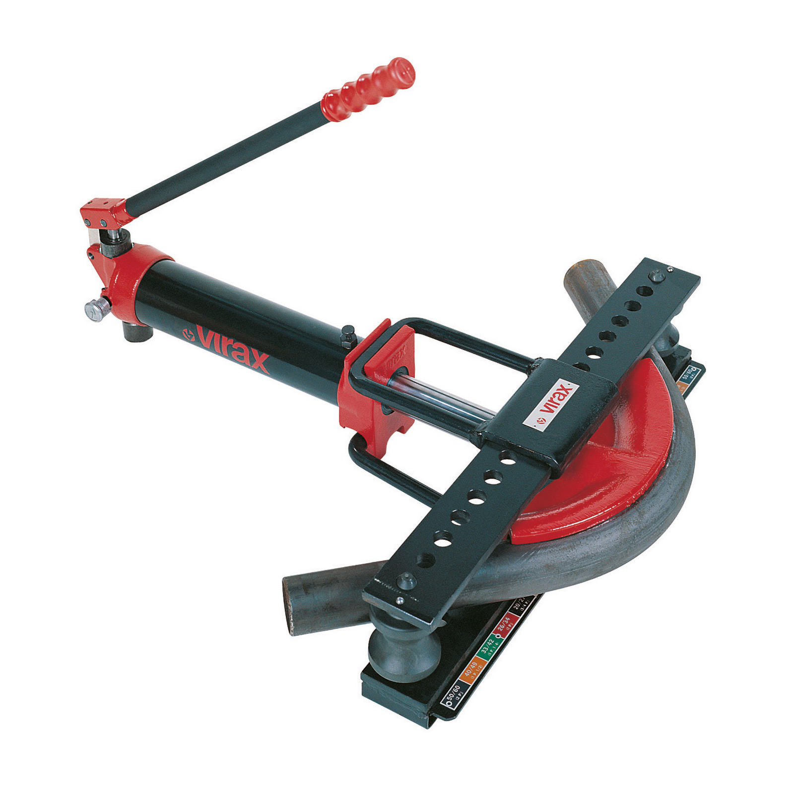 VIRAX Machine à cintrer hydraulique manuelle 3/8-1.1/4'' - 240233