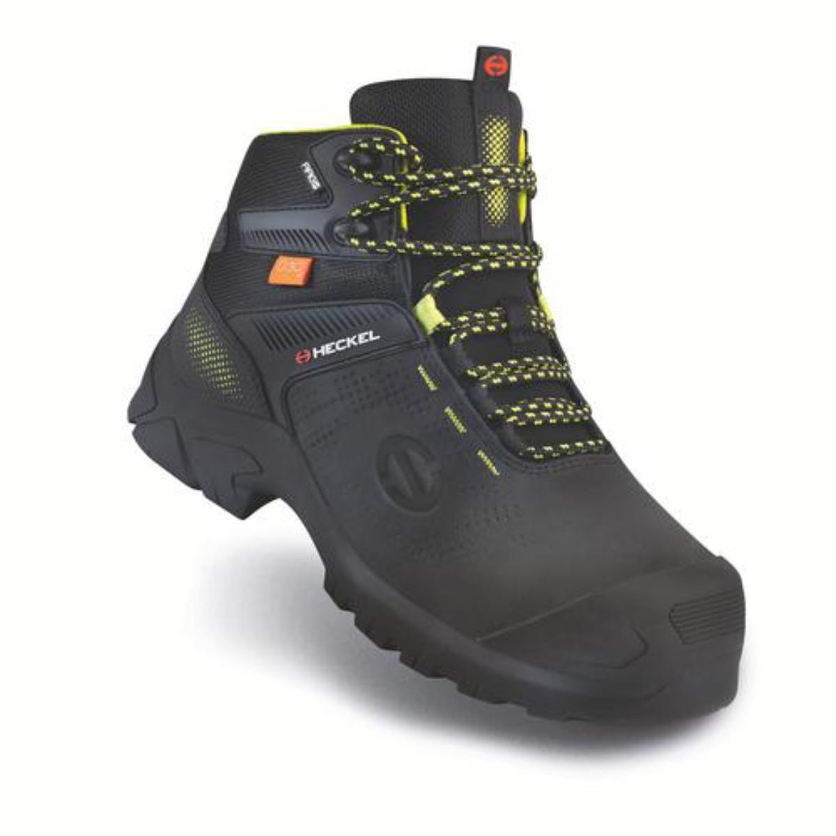 Chaussure de sécurité uvex MACCROSSROAD 3.0 Heckel META HIGH S3, noir/jaune