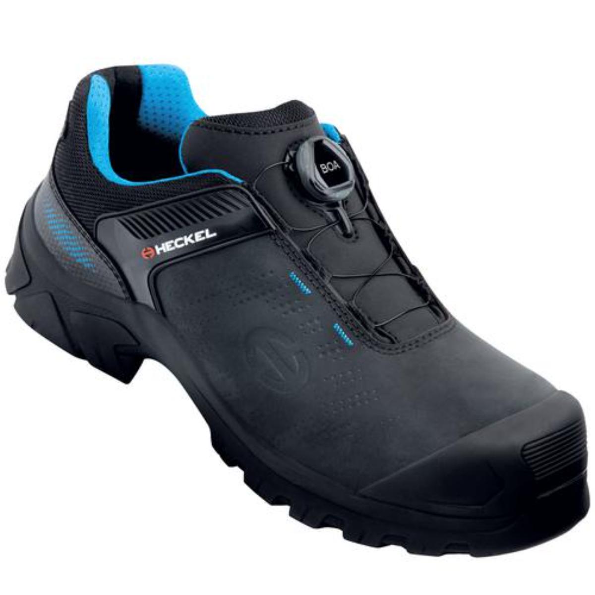 Chaussure de sécurité uvex Heckel MACCROSSROAD 3.0 LOW BOA® S3L demi-chaussure noir/bleu pointure 39 largeur 11