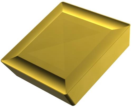 Plaquette de tournage à plaquettes amovibles ISO SPMR 120308E-48:6640 profondeur 8mm revêtue MT-CVD — lot de 10 pièces