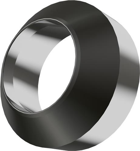 Bague de scarfage ISO PSR0-R6.5:S45 diamètre intérieur 21 mm couleur argent PRAMET — lot de 10 pièces