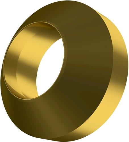 Bague de scarfage ISO PSR2-R11:5040 pour diamètre intérieur de tube 30 mm - Revêtement or MT-CVD — lot de 10 pièces