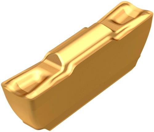 Plaquette de tournage ISO LCMF 031304-CM:T8330 Largeur 3mm Revêtement PVD or — lot de 10 pièces