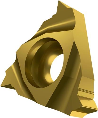 Plaquette de filetage ISO TN 16NR080NPT:T8030 cercle intérieur D.9,525mm revêtement PVD — lot de 5 pièces