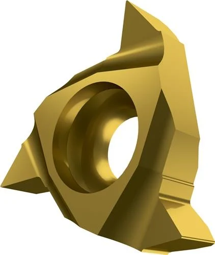 Plaquette de filetage ISO TN 16NRG55:T8030 - Diamètre intérieur 9,525 mm PVD — lot de 5 pièces