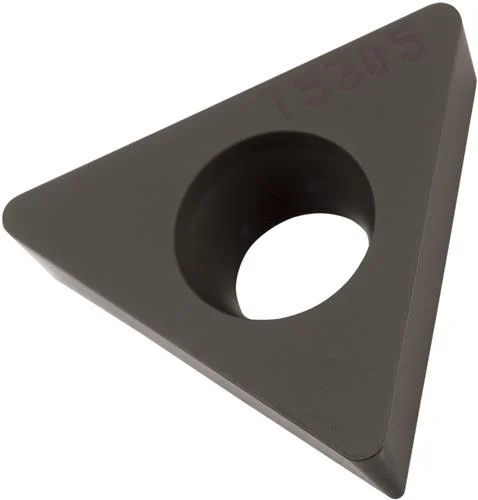 Plaquette de tournage ISO TCMW 110204:T5305 D.2,8mm revêtement MT-CVD noir — lot de 10 pièces